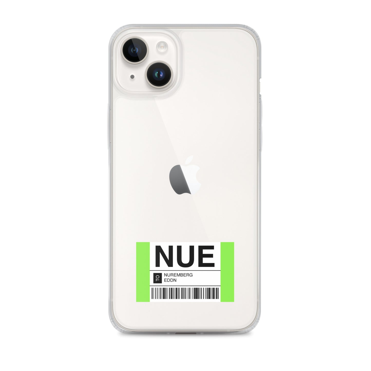 iPhone Case Clear Nuremberg NUE