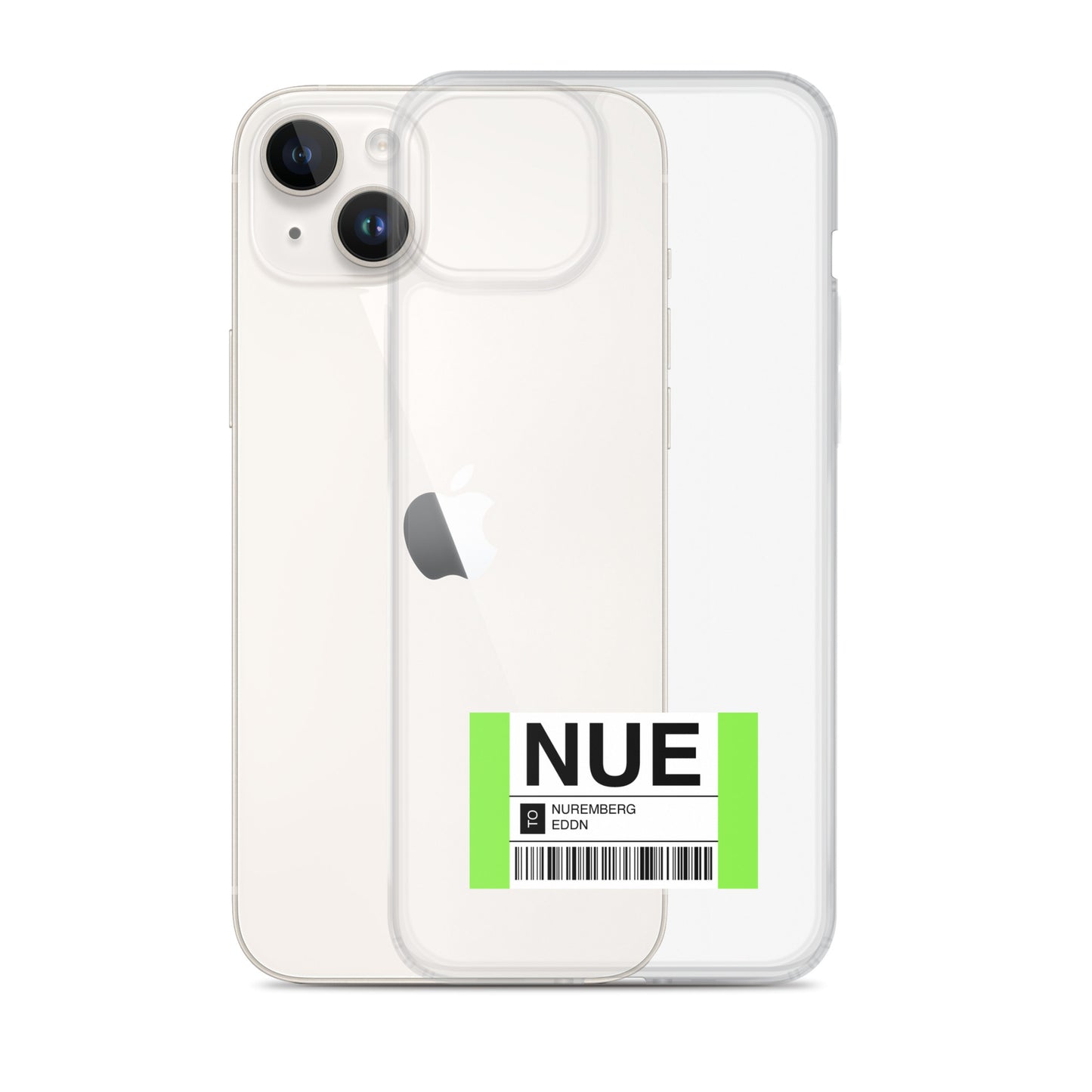 iPhone Case Clear Nuremberg NUE