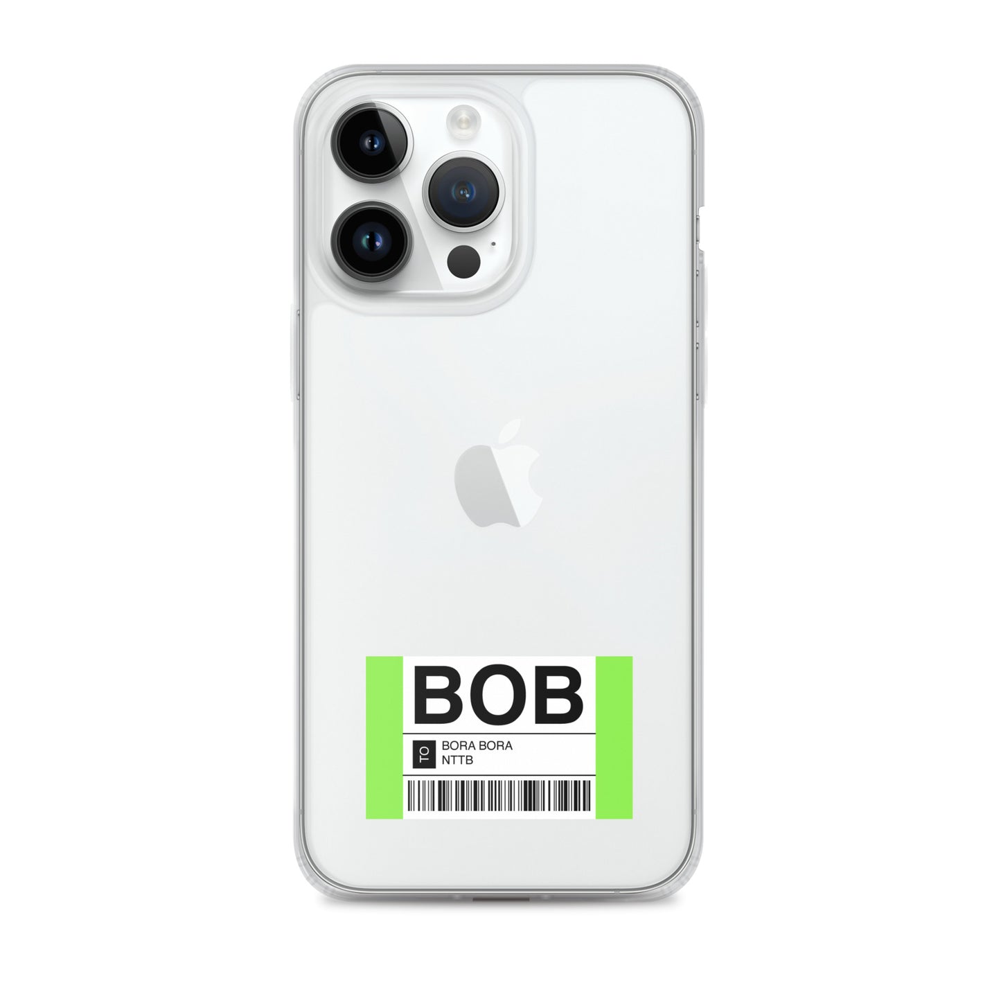 iPhone Case Clear Bora Bora BOB