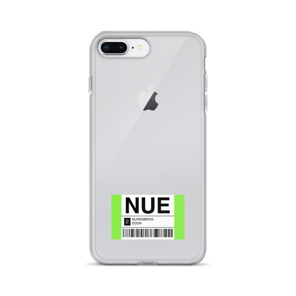 iPhone Case Clear Nuremberg NUE