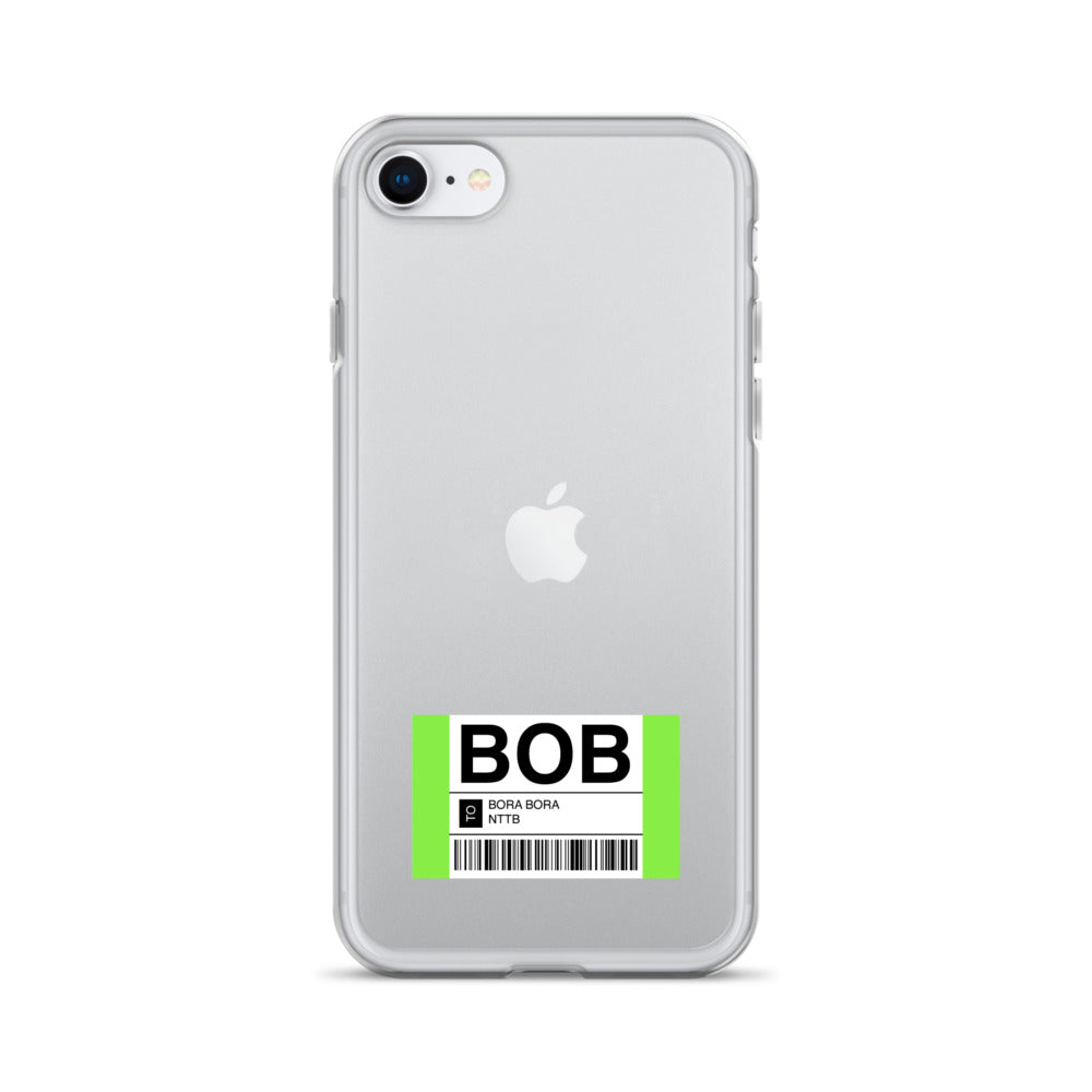 iPhone Case Clear Bora Bora BOB