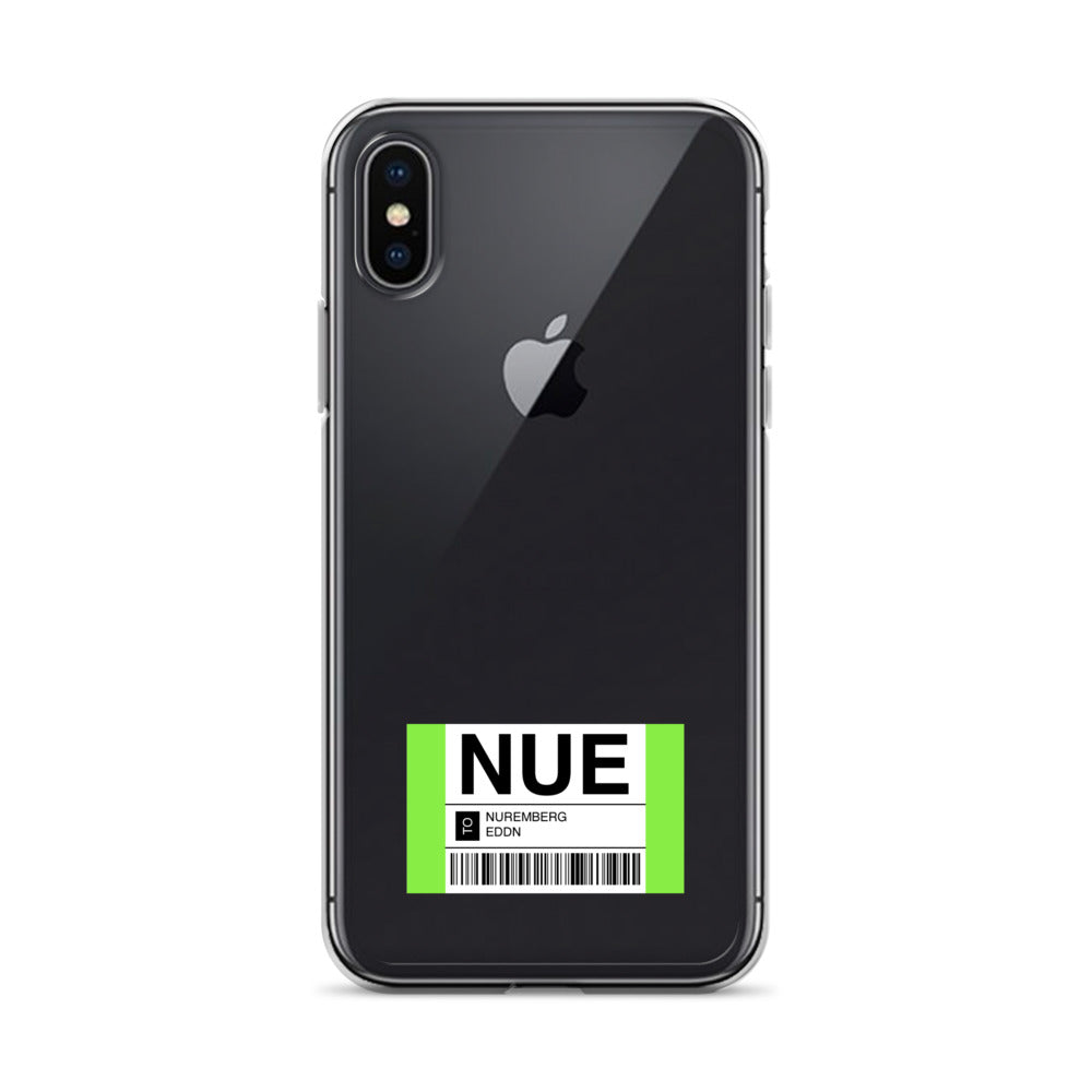 iPhone Case Clear Nuremberg NUE