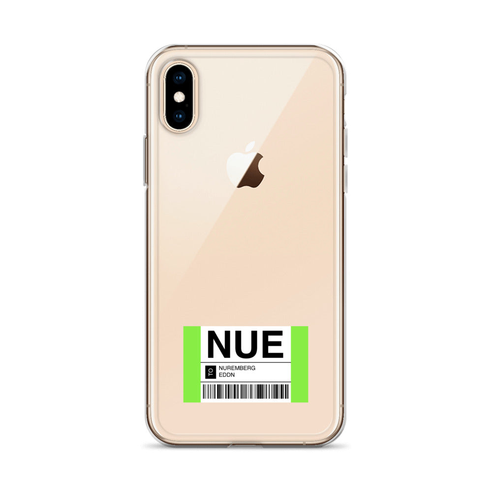 iPhone Case Clear Nuremberg NUE