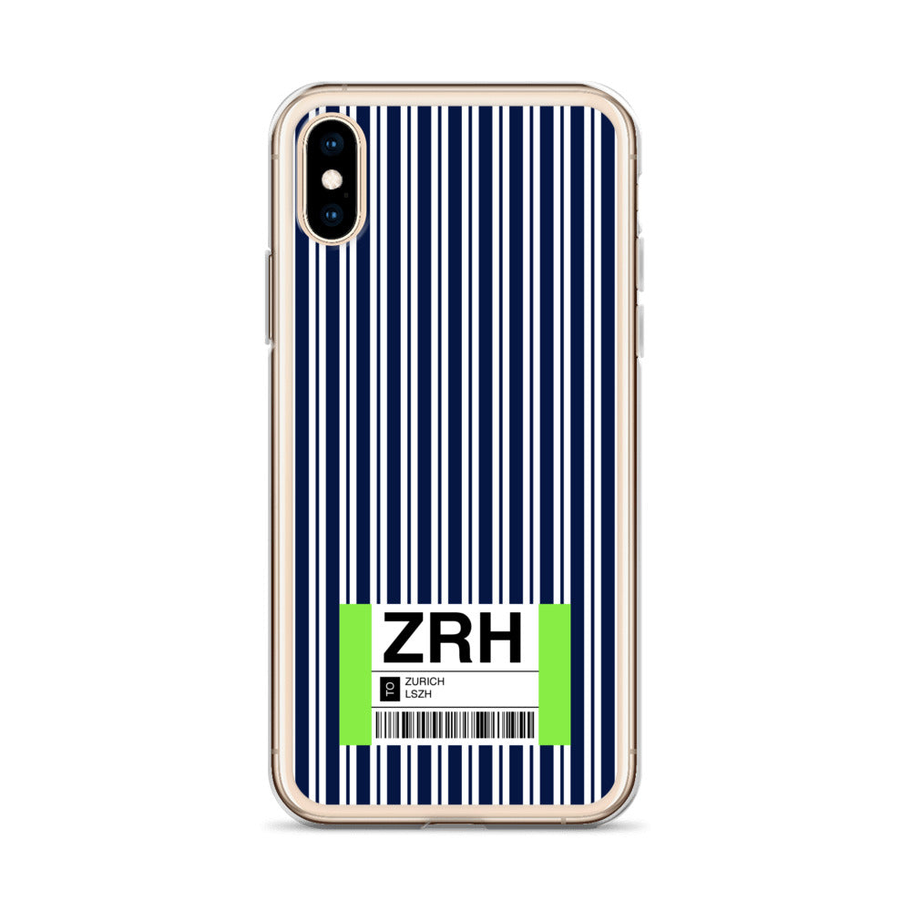 iPhone Hülle Stripes Zurich ZRH