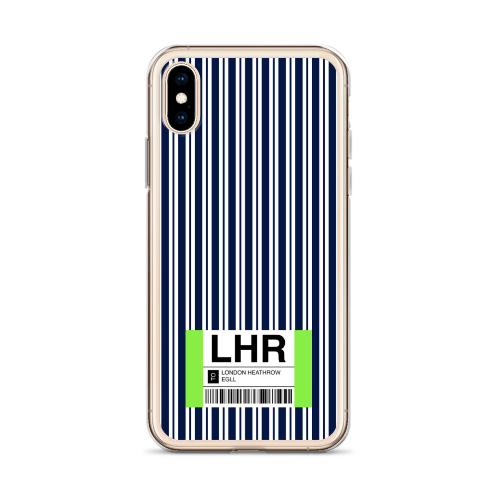 iPhone Hülle Stripes London Heathrow LHR