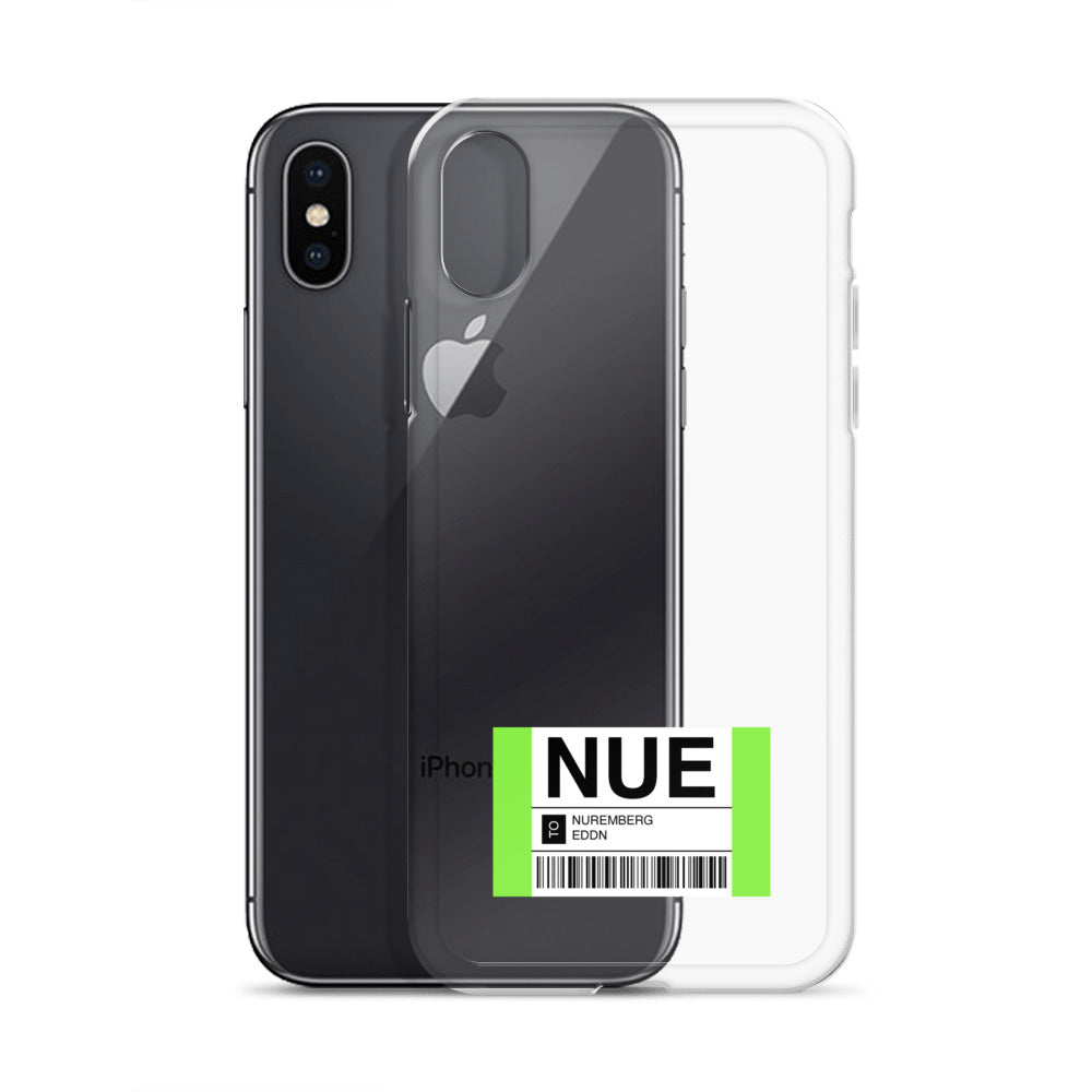 iPhone Case Clear Nuremberg NUE