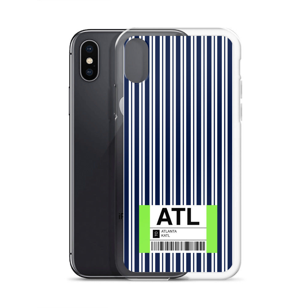 iPhone Hülle Stripes Atlanta ATL