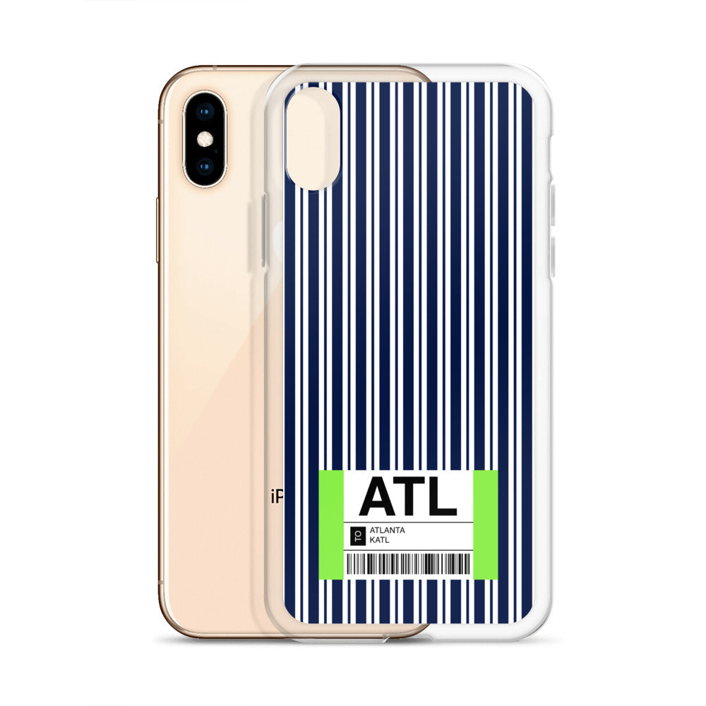 iPhone Hülle Stripes Atlanta ATL