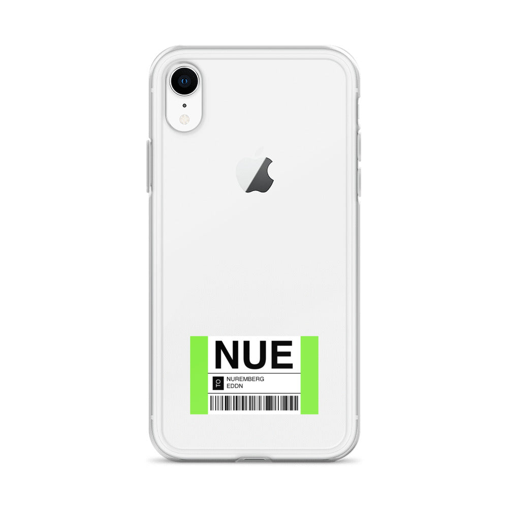 iPhone Case Clear Nuremberg NUE