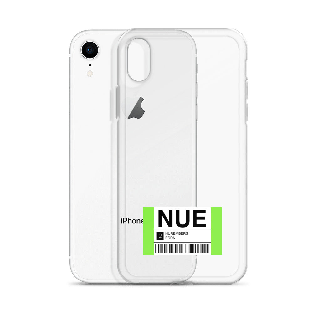 iPhone Case Clear Nuremberg NUE