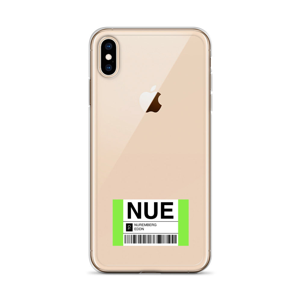 iPhone Case Clear Nuremberg NUE