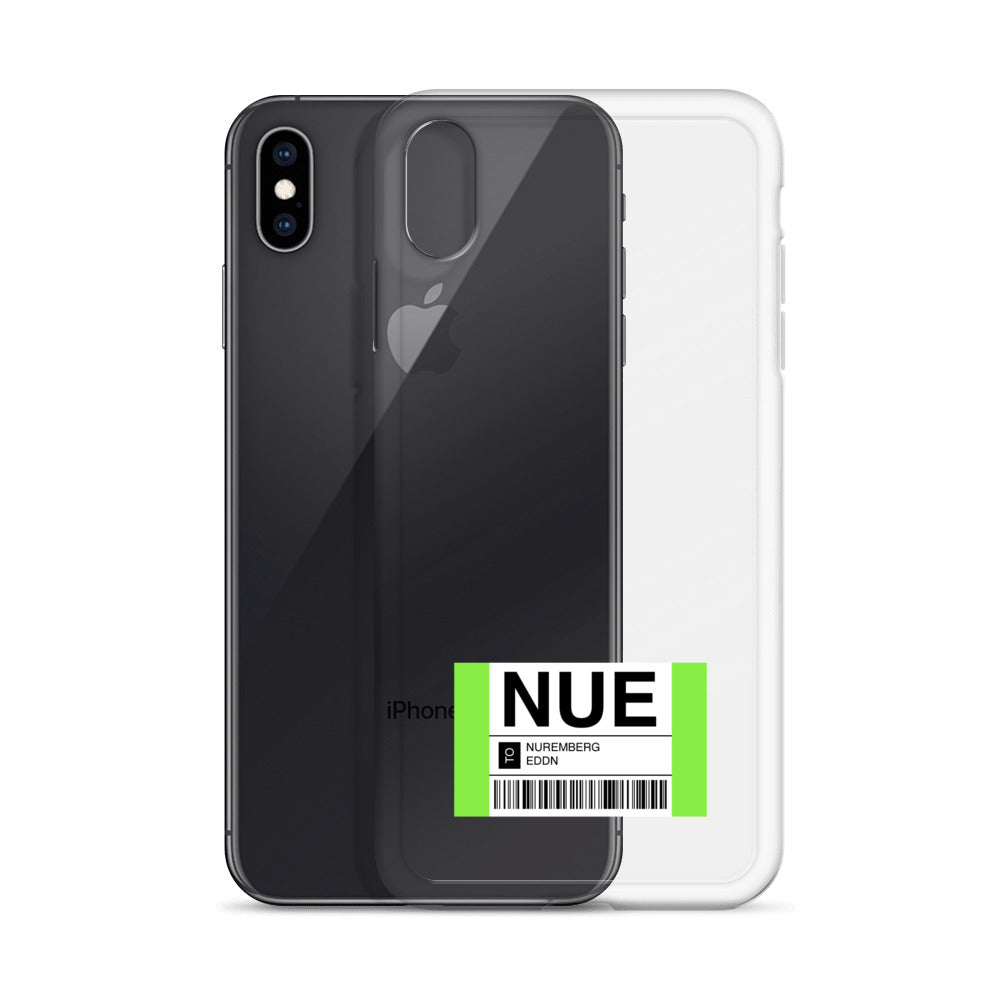 iPhone Case Clear Nuremberg NUE