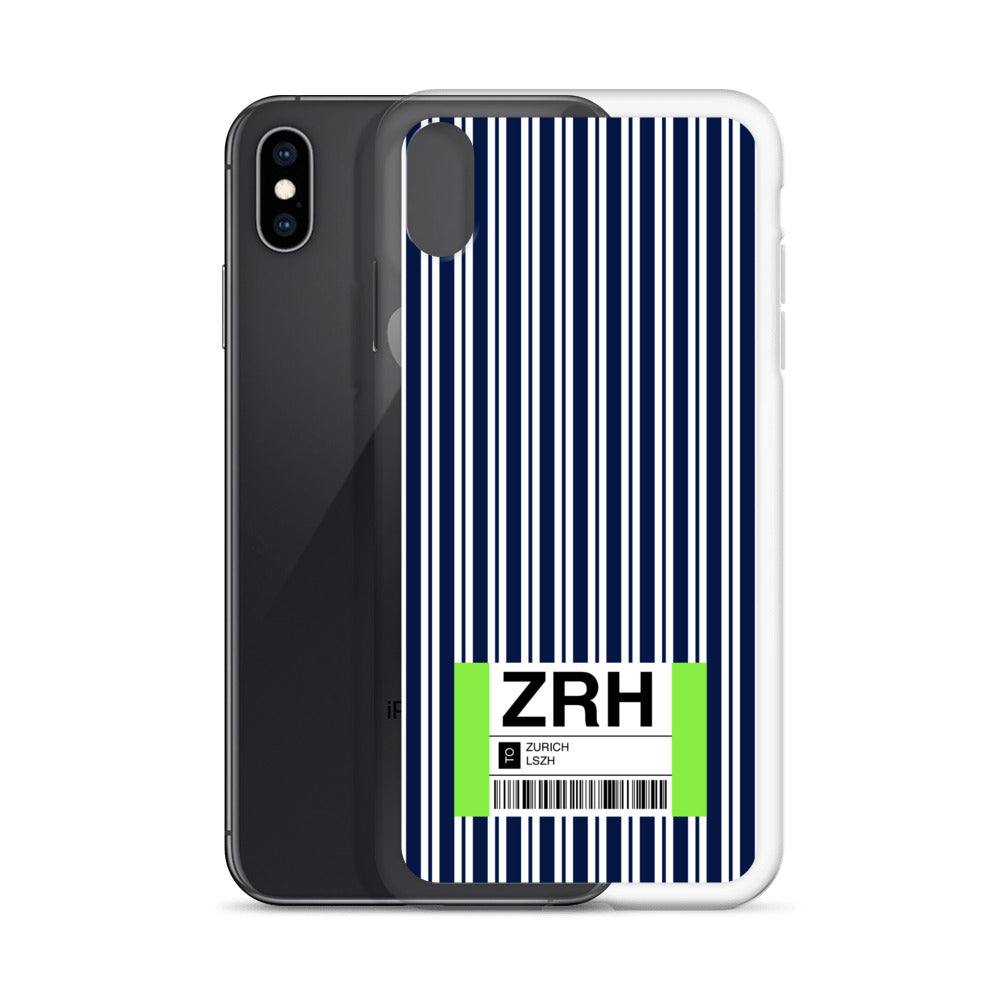 iPhone Hülle Stripes Zurich ZRH