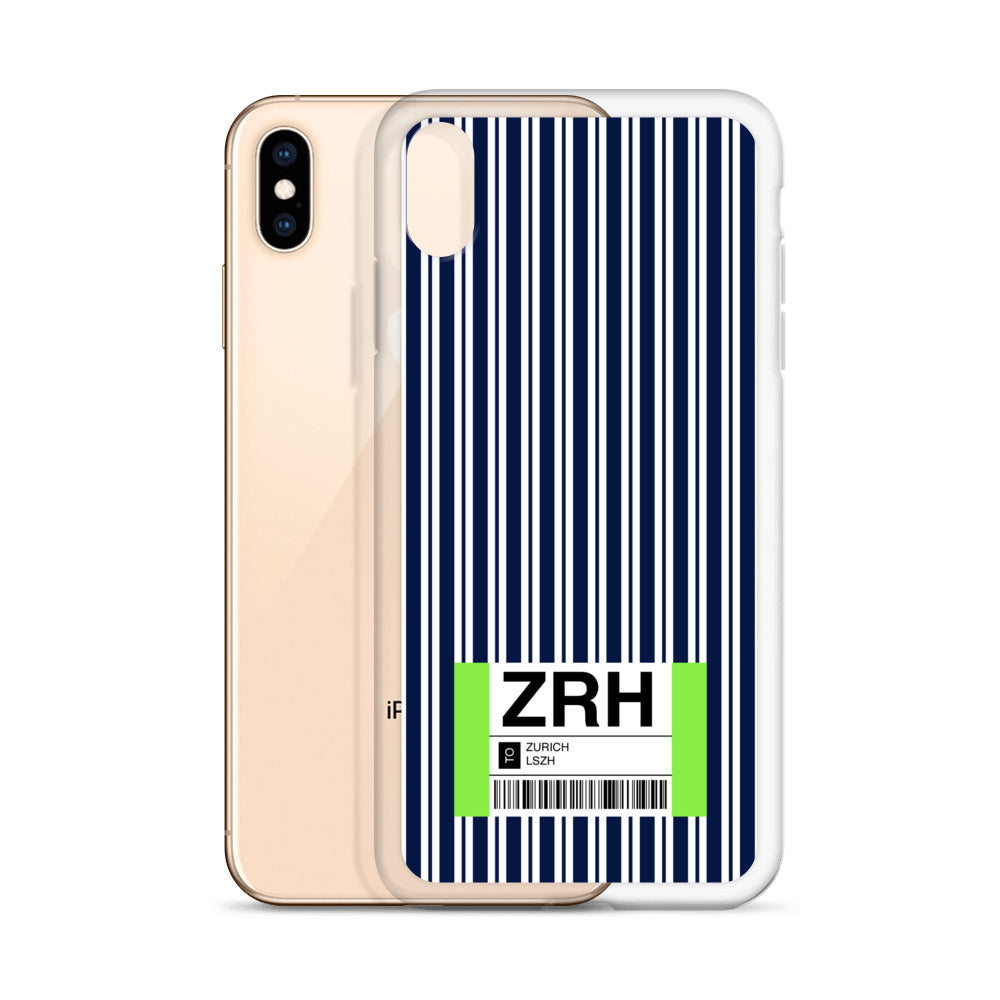 iPhone Hülle Stripes Zurich ZRH