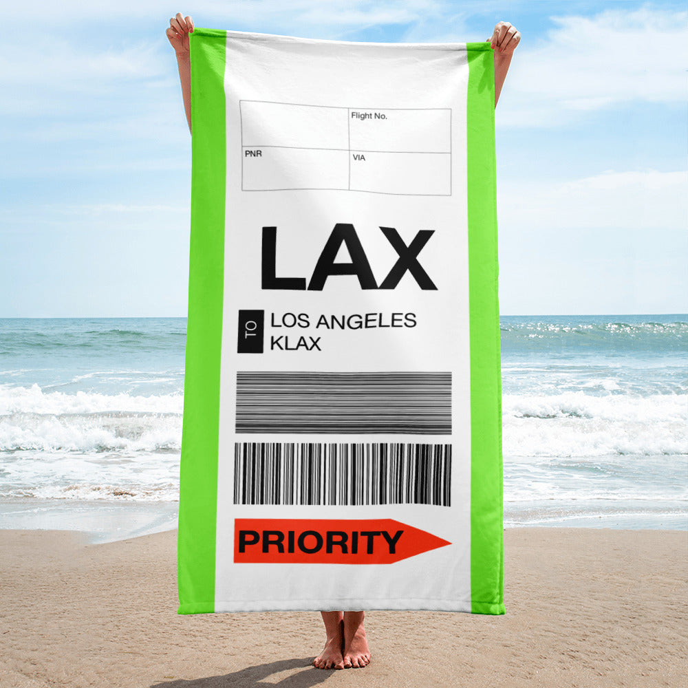 Strandtuch Los Angeles LAX