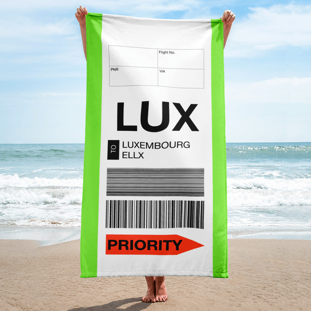 Strandtuch Luxembóurg LUX