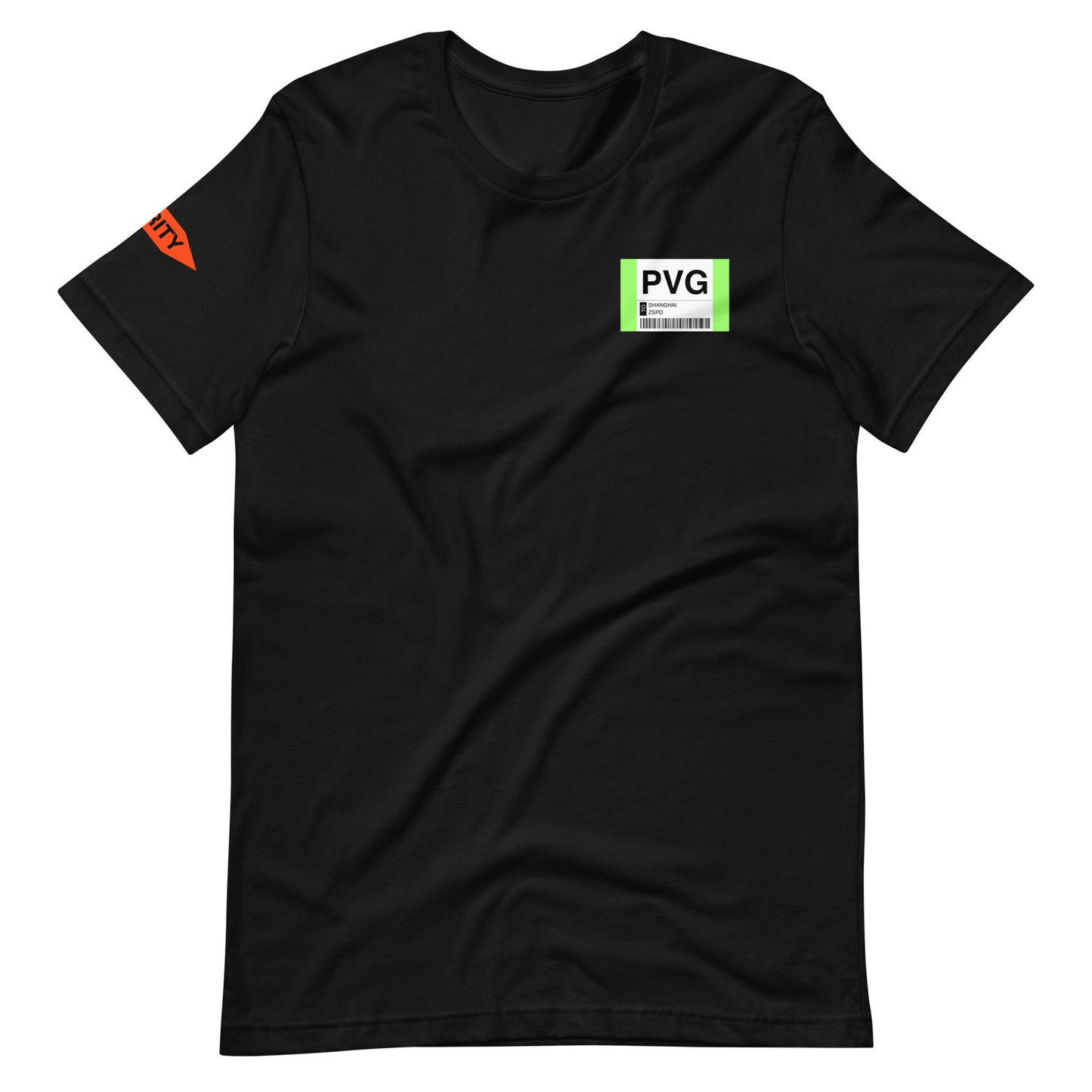 T-Shirt Baggage Tag Shanghai PVG