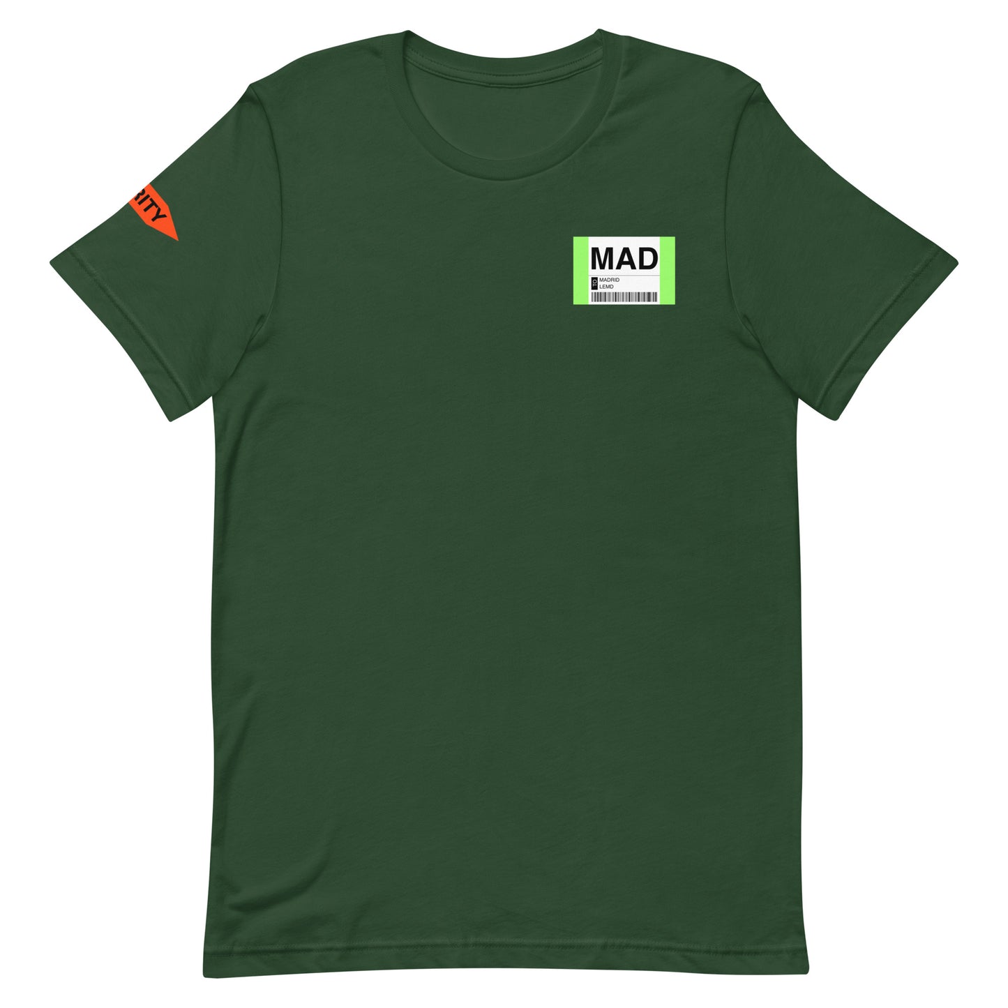 T-Shirt Baggage Tag Madrid MAD