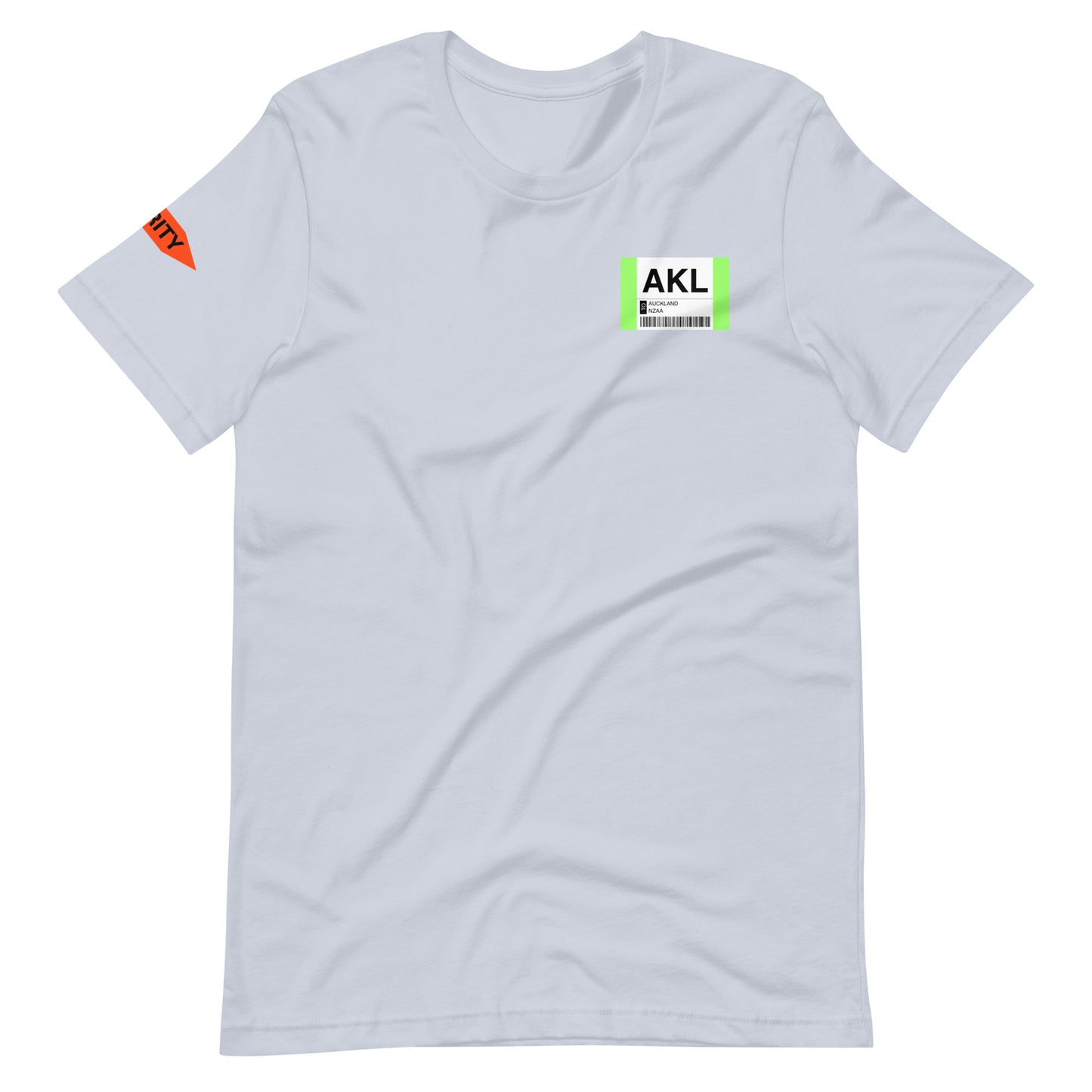 T-Shirt Baggage Tag Auckland AKL