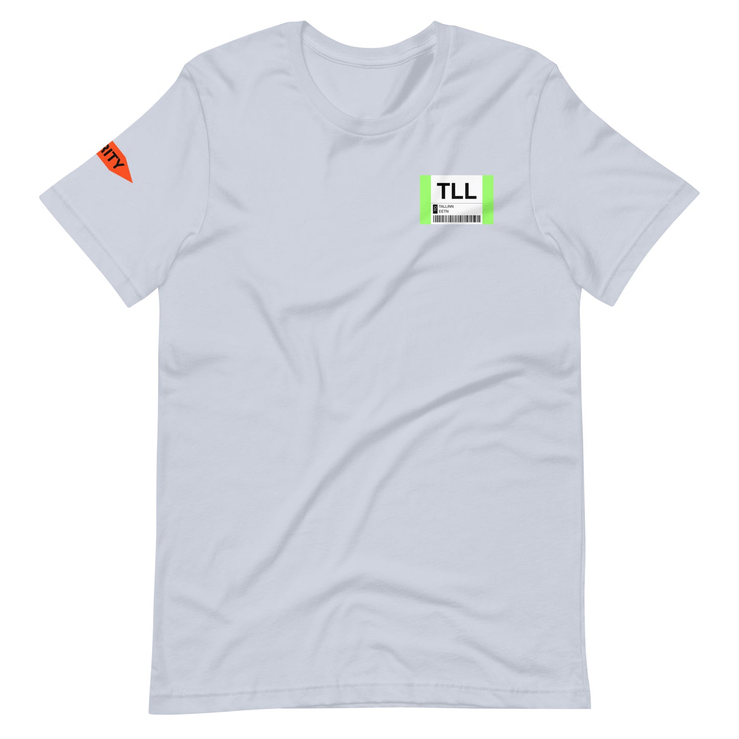 T-Shirt Baggage Tag Tallinn TLL