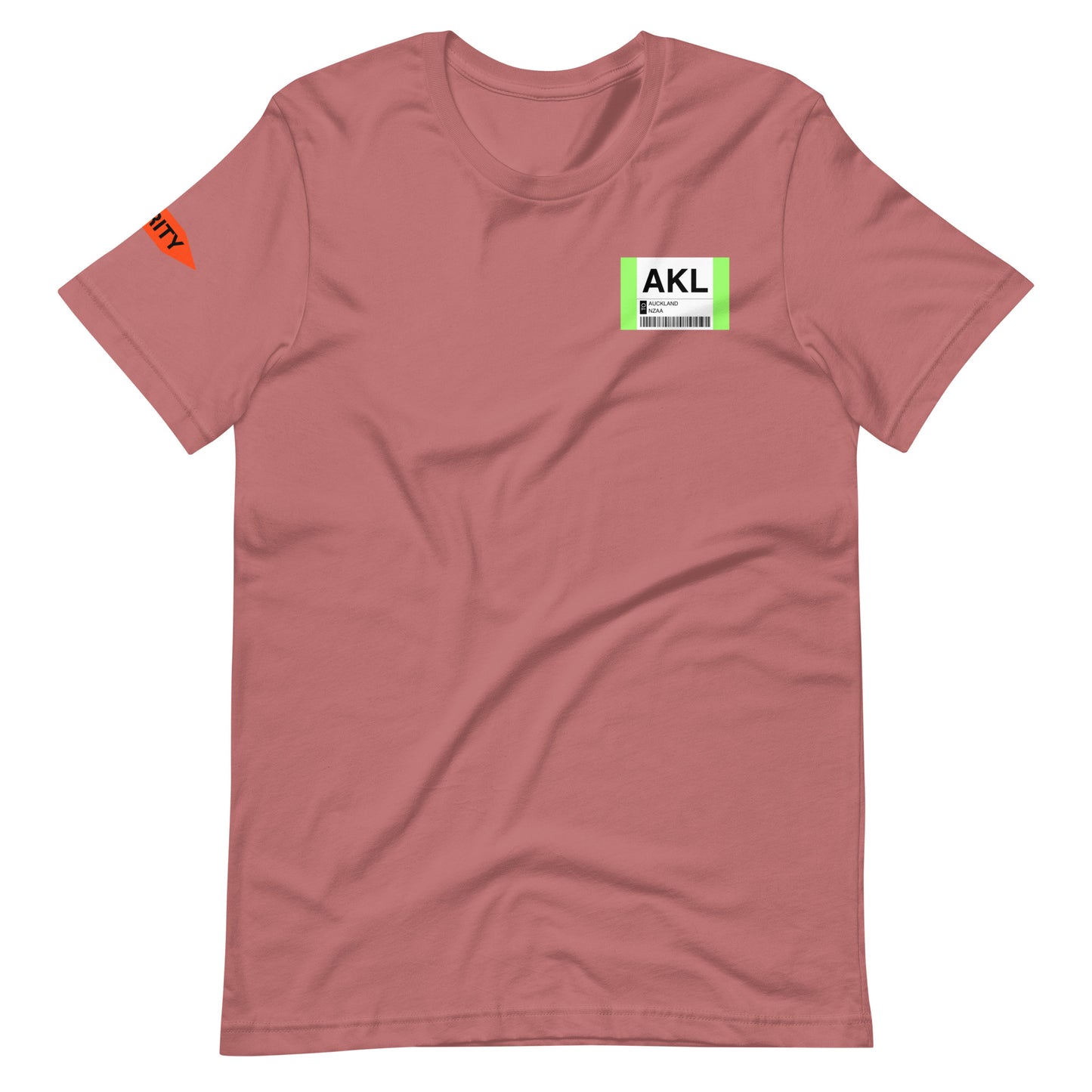 T-Shirt Baggage Tag Auckland AKL