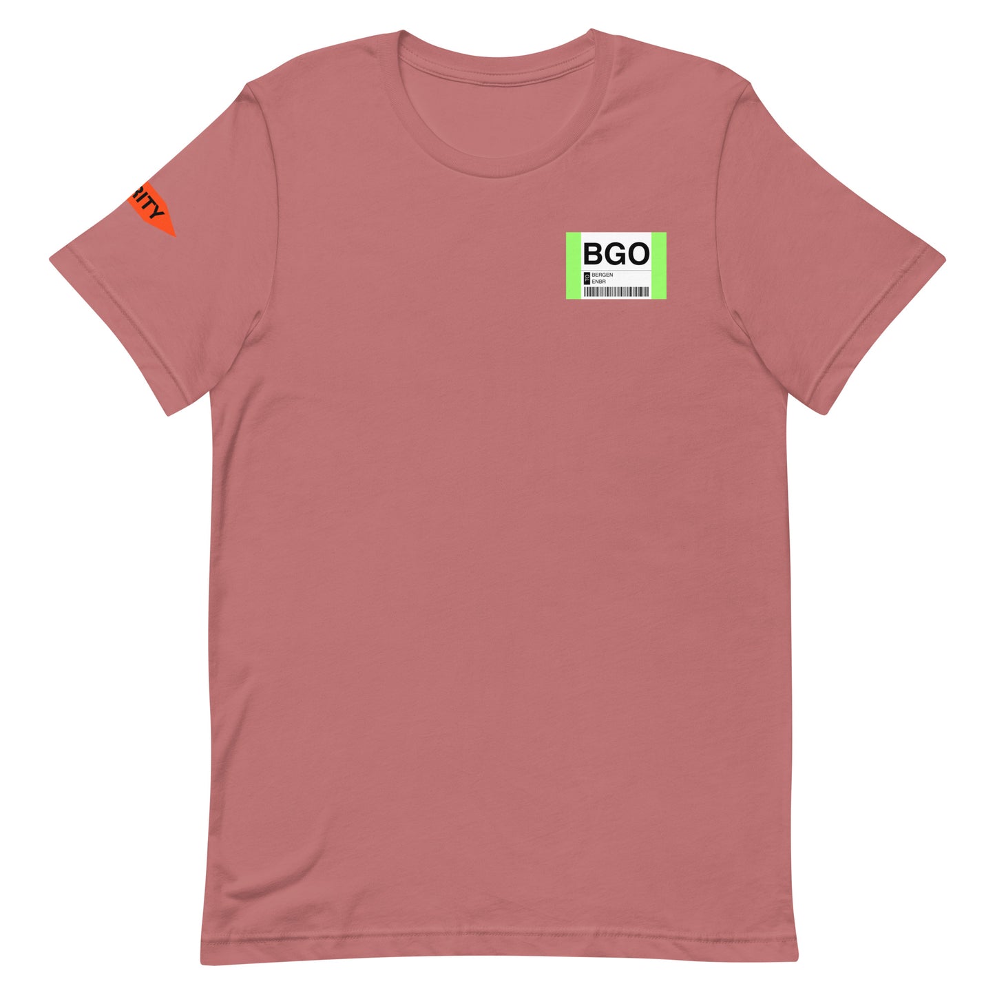 T-Shirt Baggage Tag Bergen BGO