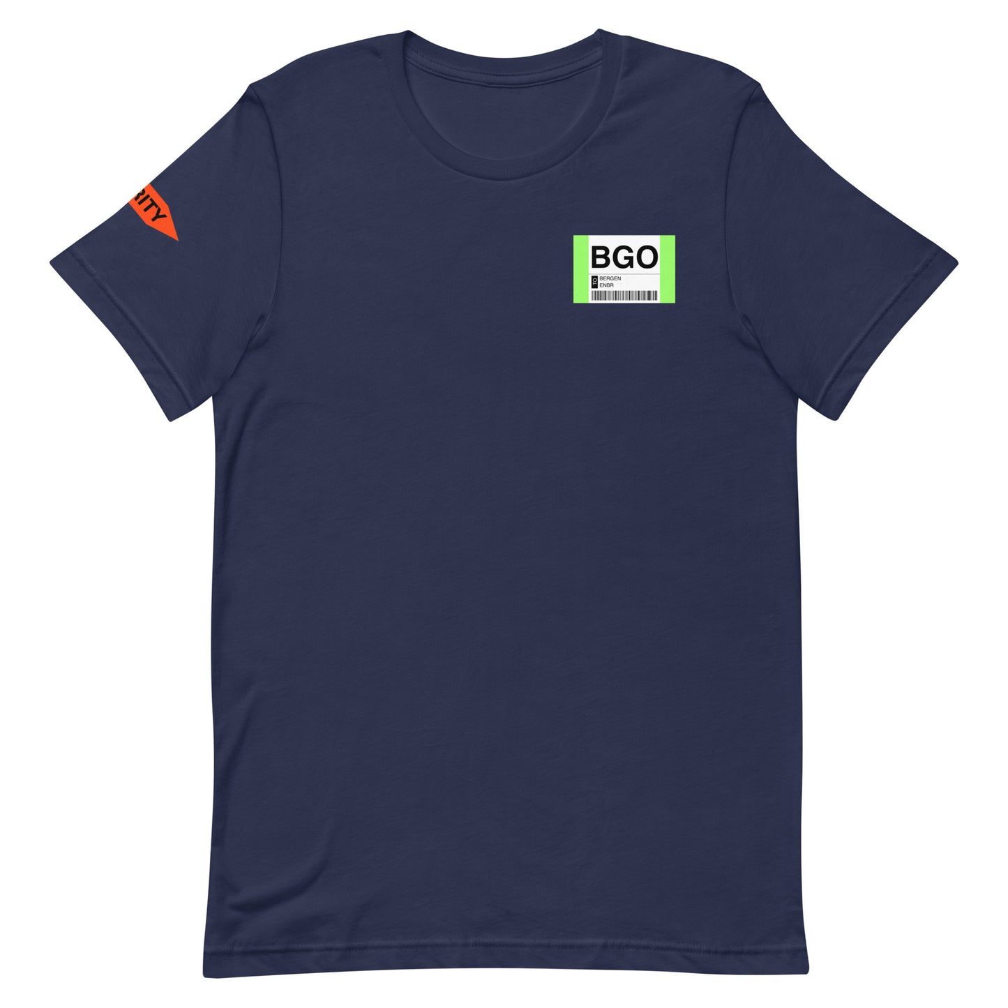 T-Shirt Baggage Tag Bergen BGO