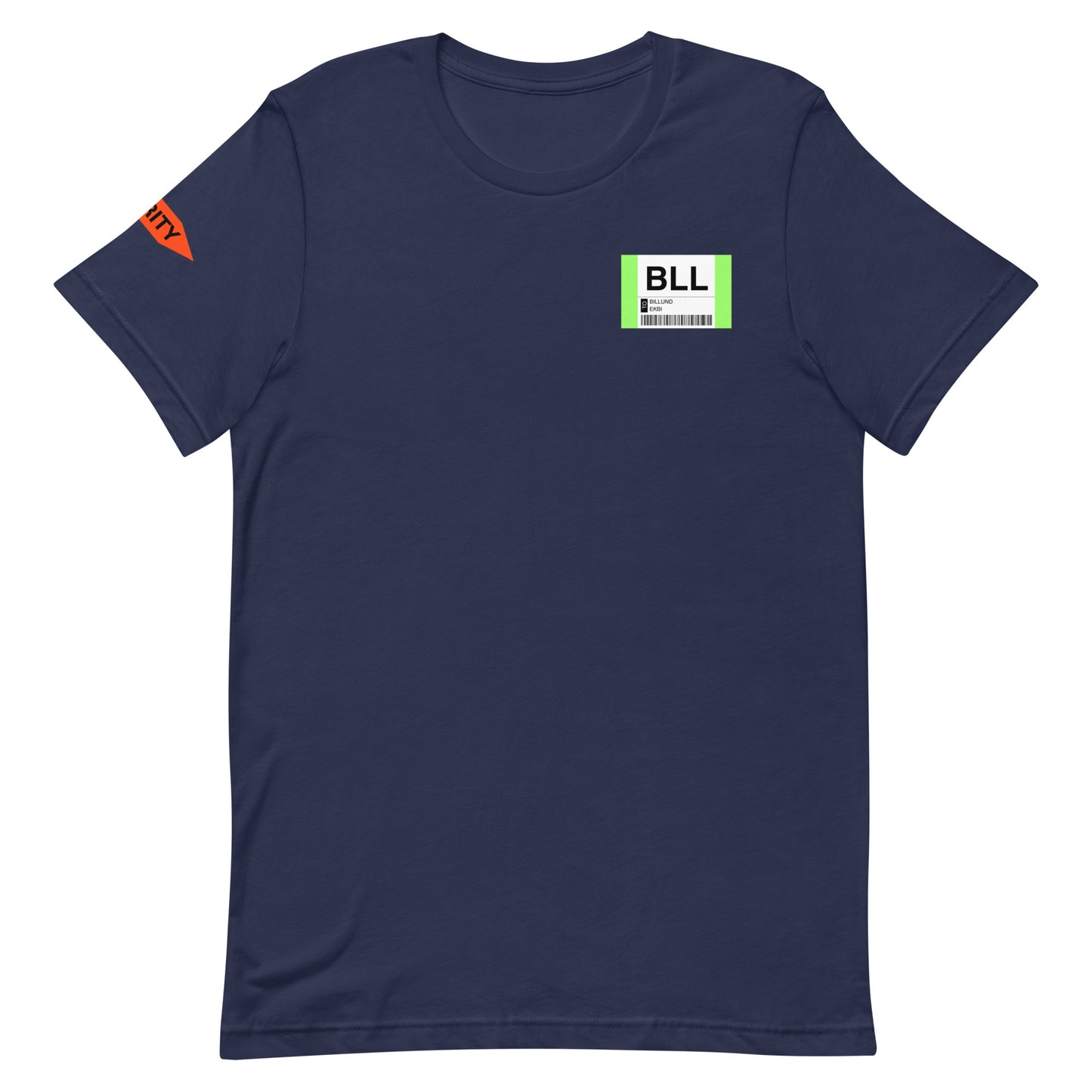 T-Shirt Baggage Tag Billund BLL