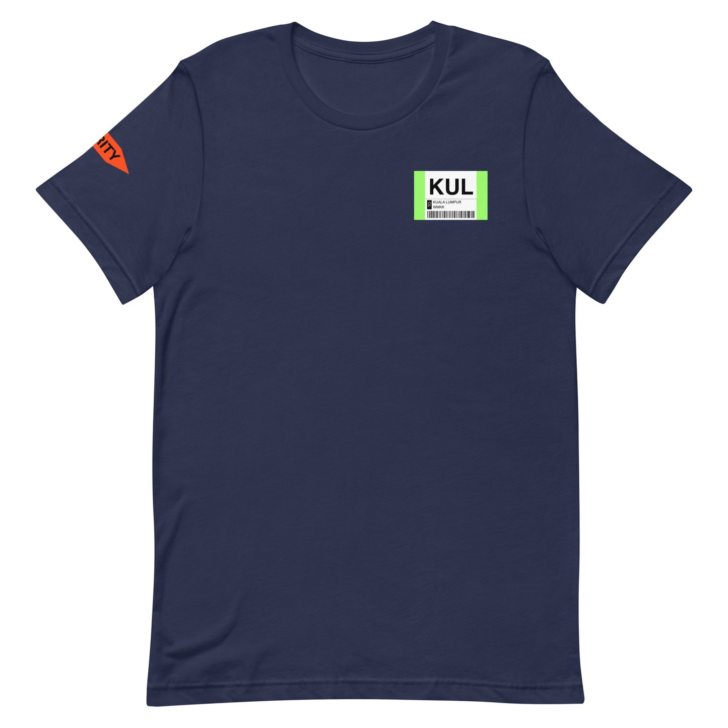 T-Shirt Baggage Tag Kuala Lumpur KUL