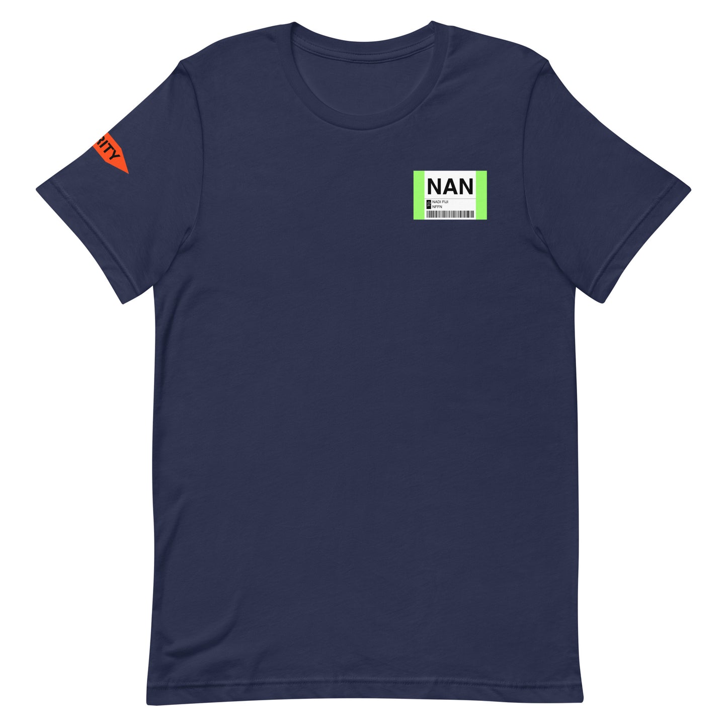 T-Shirt Baggage Tag Nadi Fiji NAN