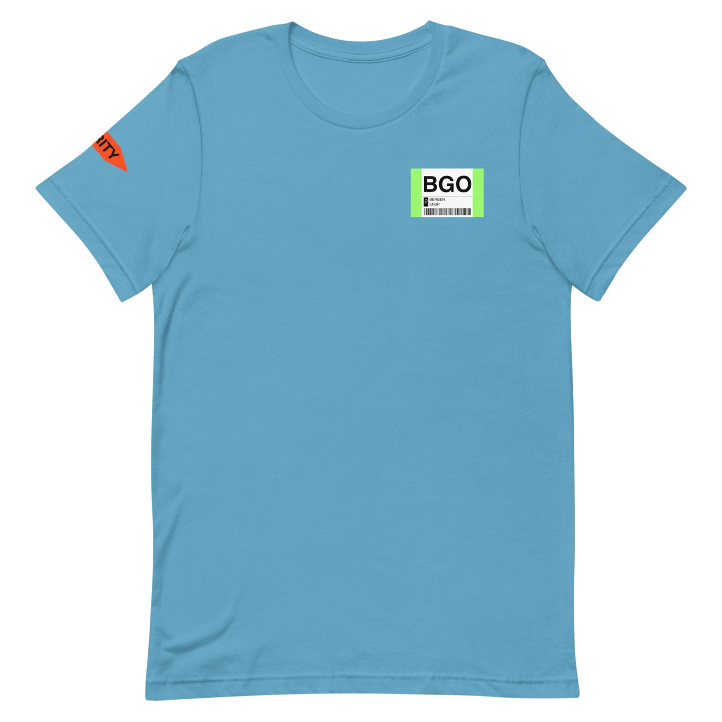 T-Shirt Baggage Tag Bergen BGO