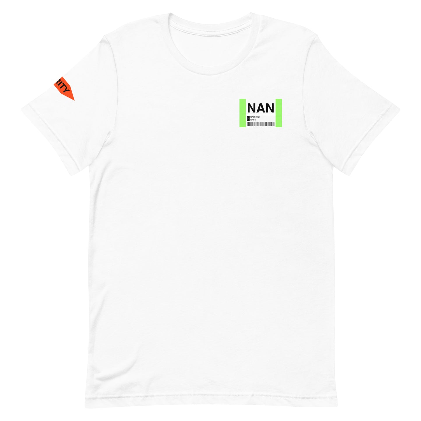 T-Shirt Baggage Tag Nadi Fiji NAN